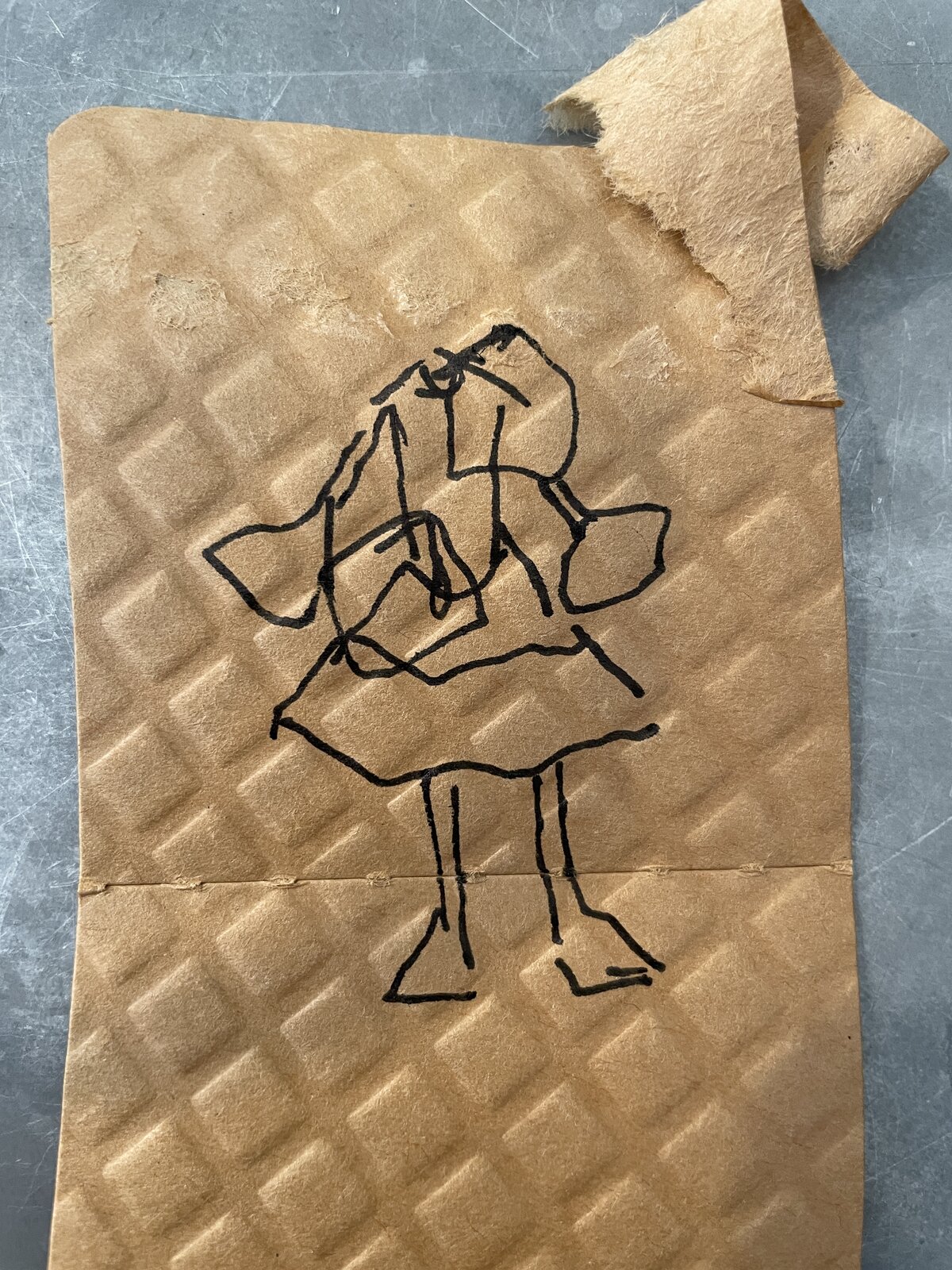 Construction, garment assembly detail